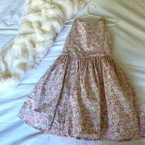 Ralph Lauren Girls Size 5 Floral Dress